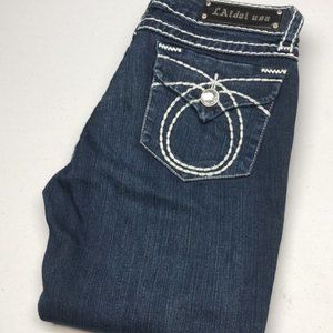 VINTAGE L.A. IDOL JEANS FACTORY CAPRI 31x22 LIKE NEW 💎